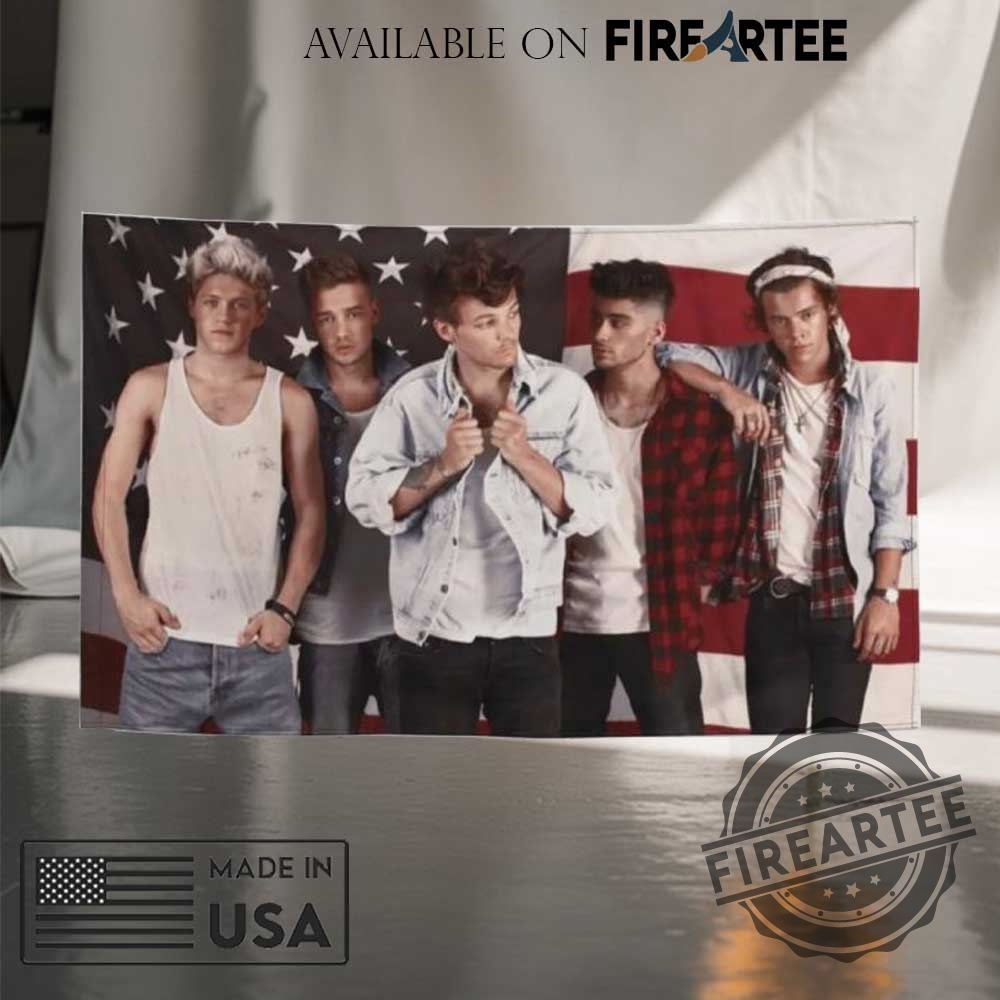 "Celebrate July 4th with Stunning Lana, WWE, and Taylor Shirts" 21 Retro One Direction American Flag