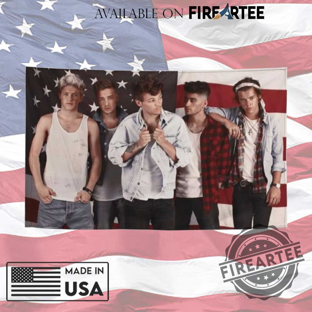 Retro One Direction American Flag 4 Retro One Direction American Flag