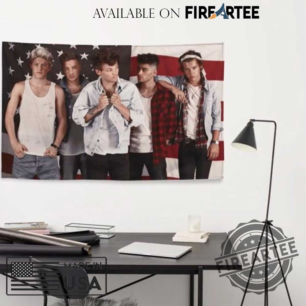 Retro One Direction American Flag 5 Retro One Direction American Flag
