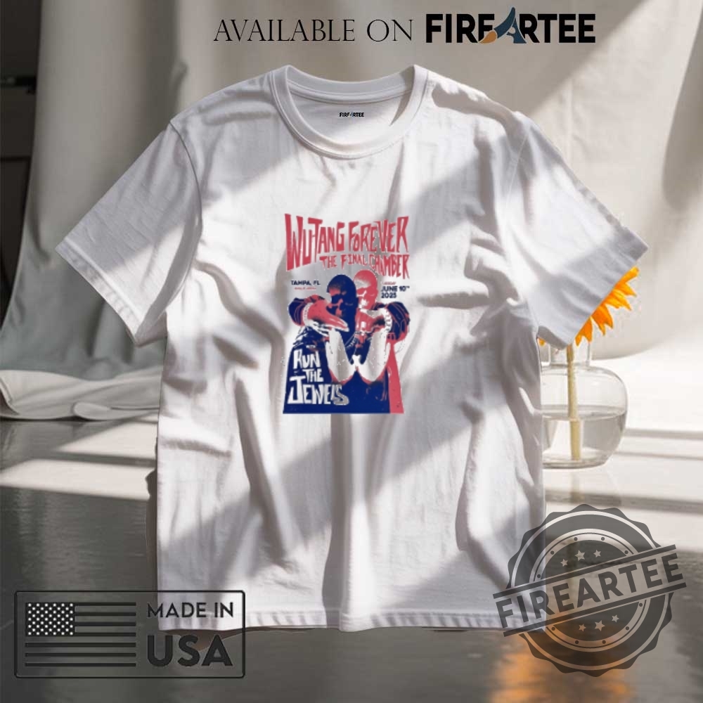 "Top Pop Culture Hawaiian Shirts and Exclusive Wu-Tang Tour Tees" 5 Wu Tang Clan Run The Jewels June 10 2025 Tampa Fl Tshirts