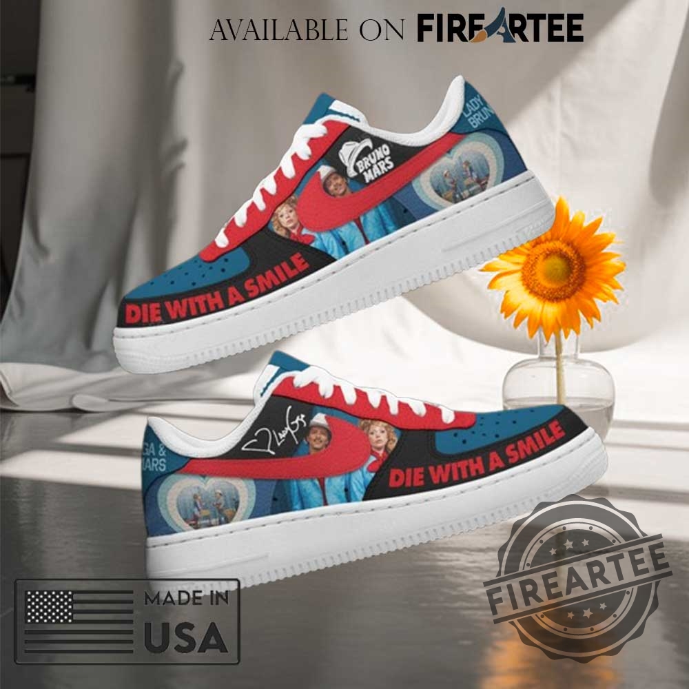 "Top Pop Culture Hawaiian Shirts and Exclusive Wu-Tang Tour Tees" 13 Bruno Mars X Lady Gaga Die With A Smile Air Force 1