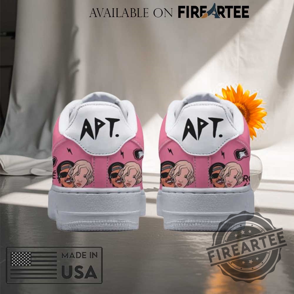 Apt Bruno Mars X Rosé Limited Edition Nike Air Force 1 4 APT Bruno Mars x Rosé Limited Edition Nike Air Force 1