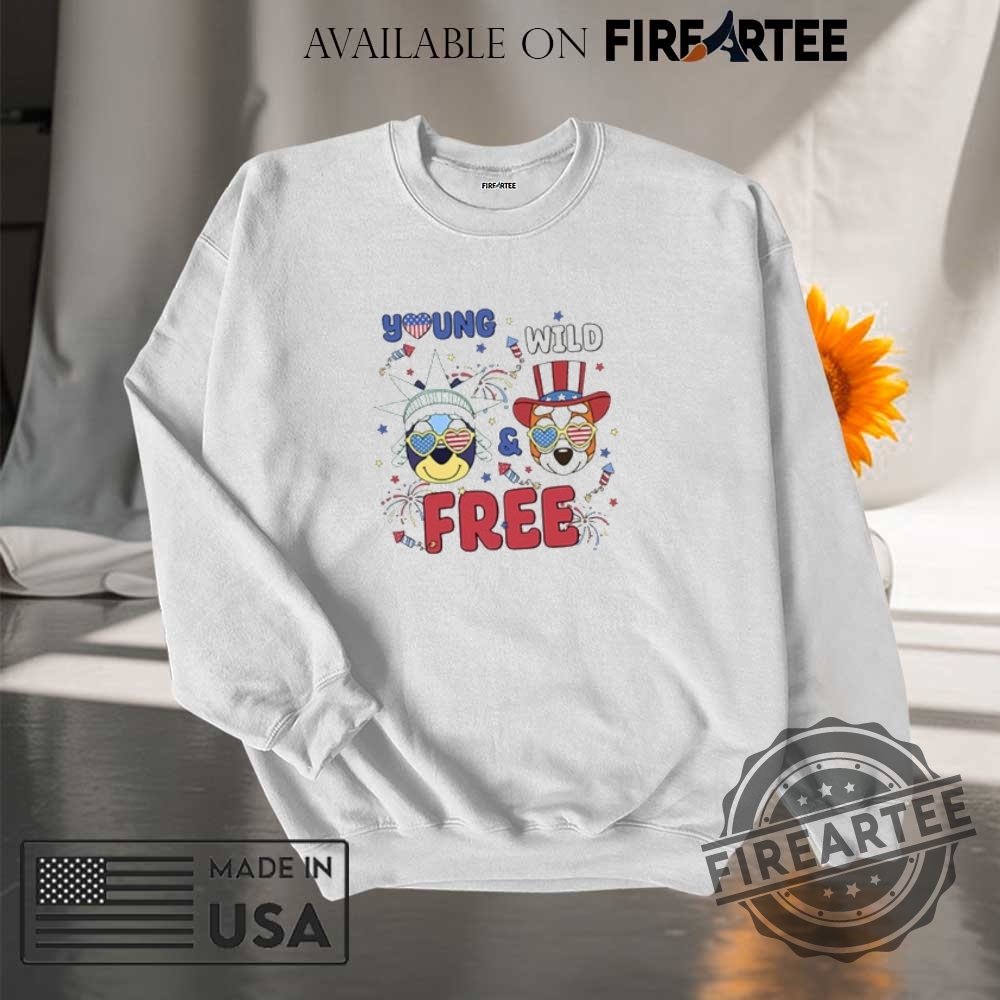 Bluey And Bingo 4Th Of July Tshirt 7 Bluey And Bingo 4th of July T-Shirt