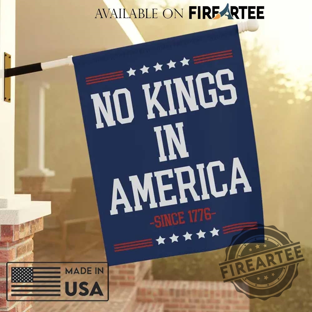 "Top Anti-Trump Flags and Shirts: Show Your Defiance Boldly" 3 No Kings In America Anti Trump Garden Flag