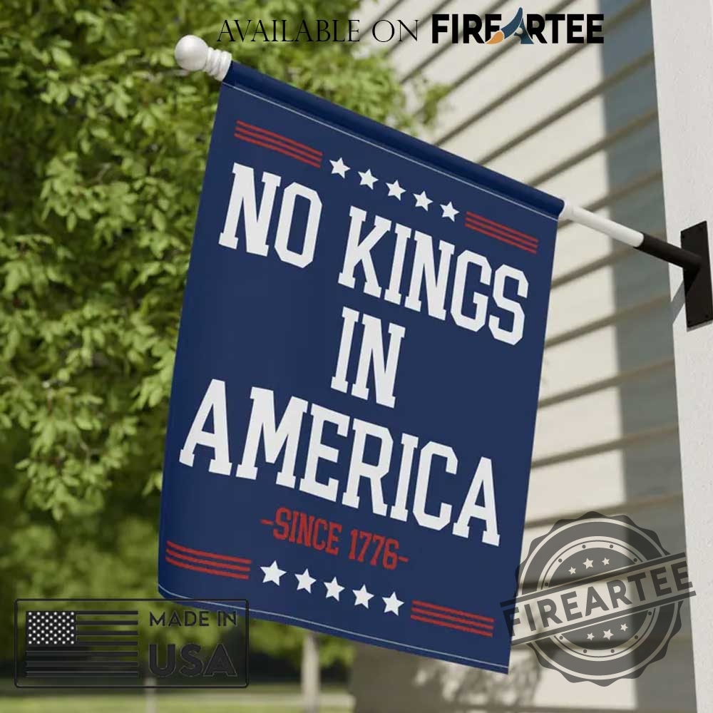 No Kings In America Anti Trump Garden Flag 4 No Kings In America Anti Trump Garden Flag