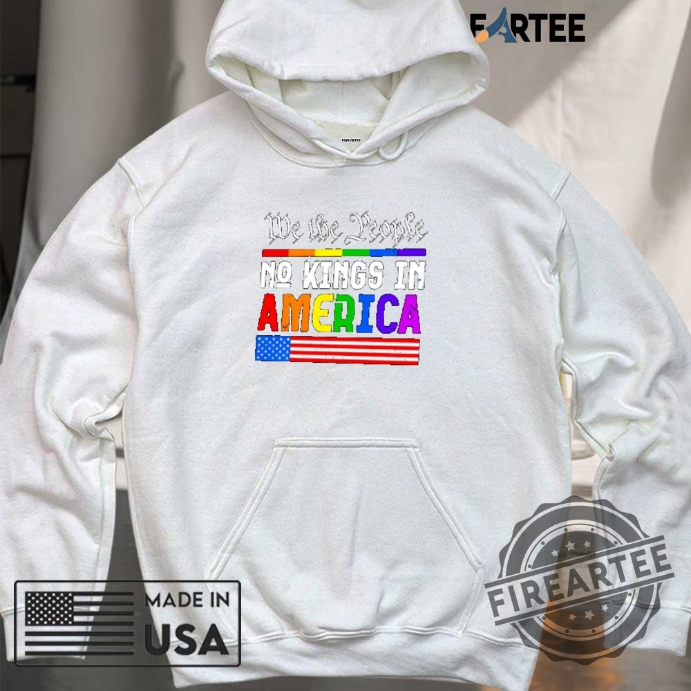 We The People No Kings In America Lgbt Pride 2025 Shirt 6 We the people no kings in America LGBT Pride 2025 shirt