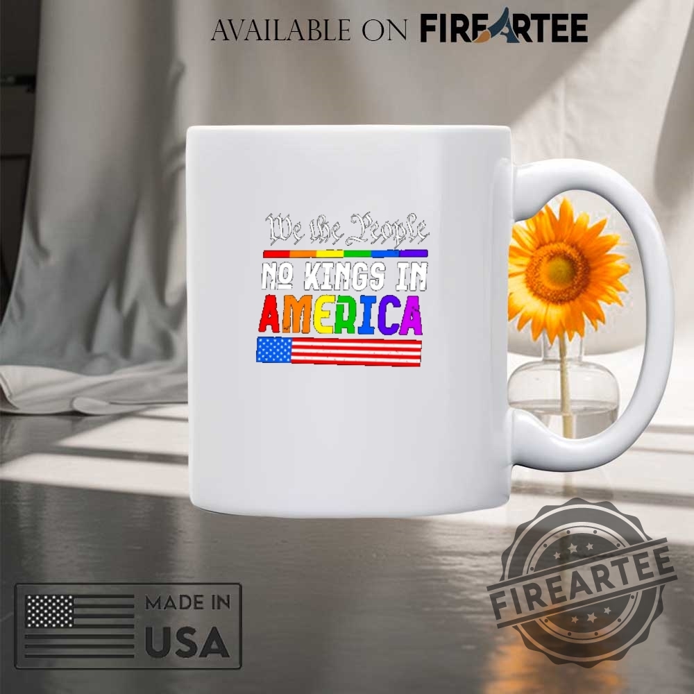 We The People No Kings In America Lgbt Pride 2025 Shirt 8 We the people no kings in America LGBT Pride 2025 shirt