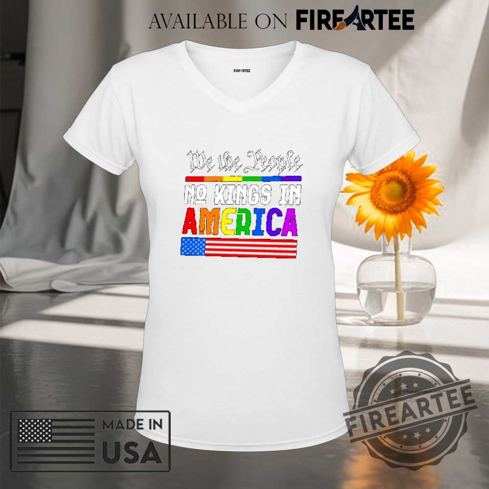 We The People No Kings In America Lgbt Pride 2025 Shirt 9 We the people no kings in America LGBT Pride 2025 shirt