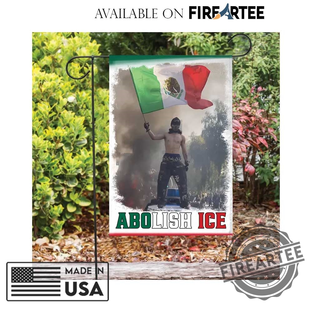 "Top Anti-Trump Flags and Shirts: Show Your Defiance Boldly" 13 Abolish Ice Garden Flag Anti Fascist Flag
