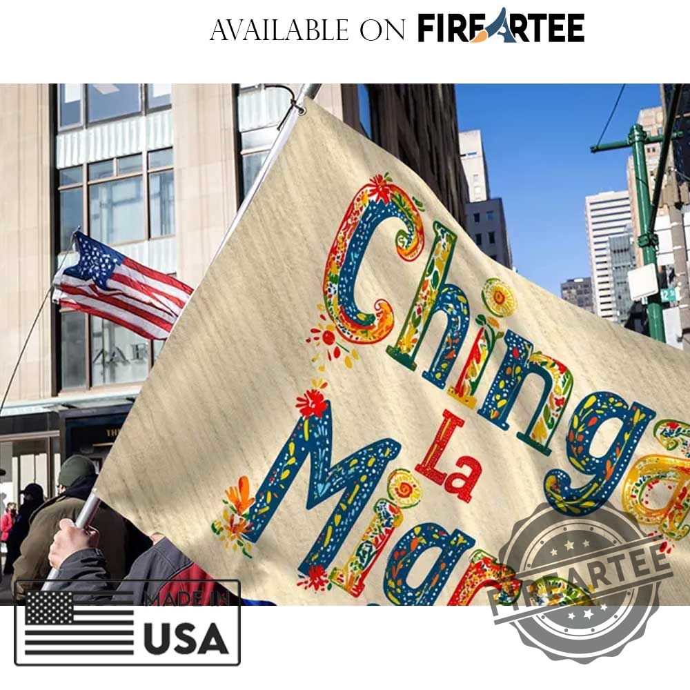 Chinga La Migra House Flag Bold Activist Flag Colorful Immigration Rights 4 Chinga La Migra House Flag, Bold Activist Flag, Colorful Immigration Rights
