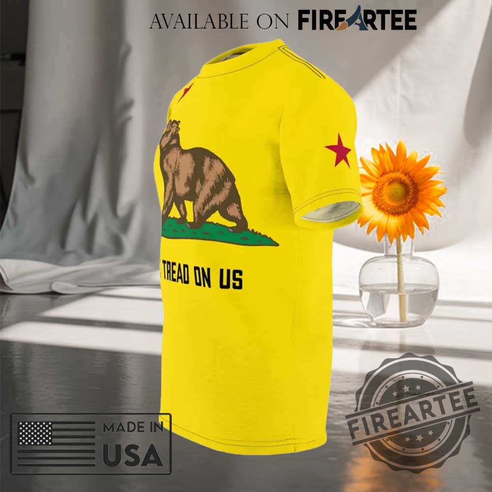 Gadsden Flag California Bear Dont Tread On Us Ice Protest Tshirt 6 Gadsden Flag California Bear Dont Tread On Us Ice Protest Tshirt fireartee 3