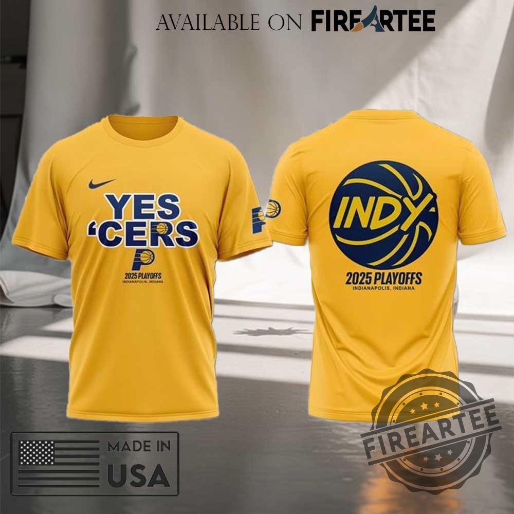 "Discover Unique Hats and Shirts: No Kings and Awesome Daughters" 13 Indiana Pacers Yes Cers 2025 All Over Print Shirt