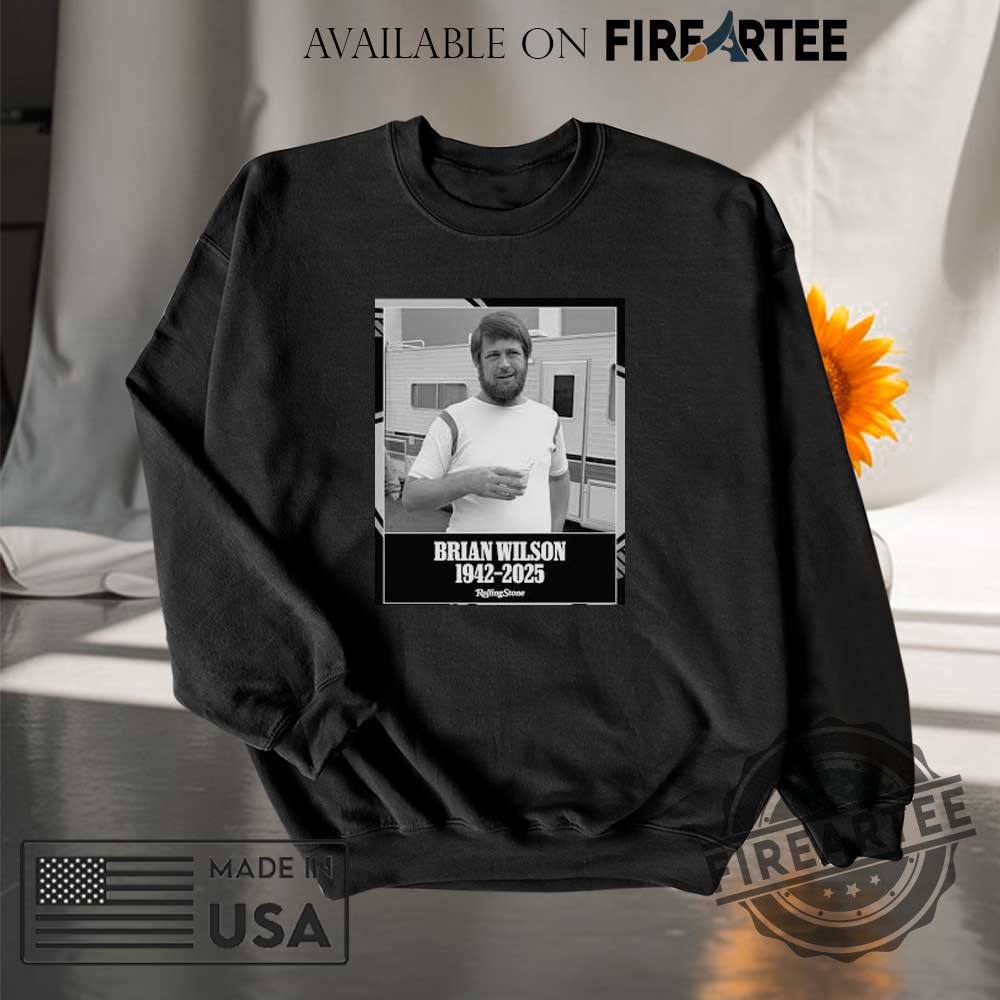 Rip Brian Wilson 1942-2025 Shirt 5 Rip Brian Wilson 1942-2025 Shirt
