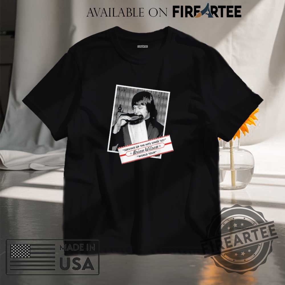 Brian Wilson Serving Up Hits Tshirt