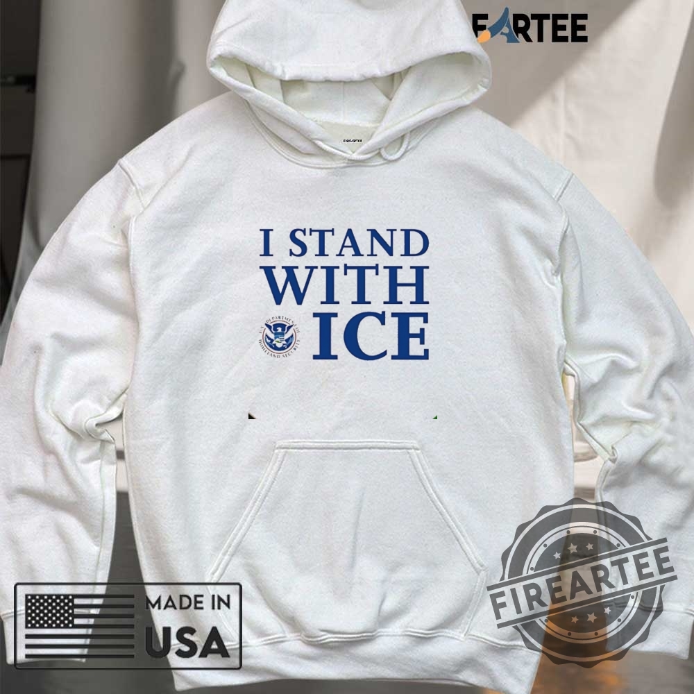I Stand With Ice Logo Shirt 6 I stand with Ice logo shirt