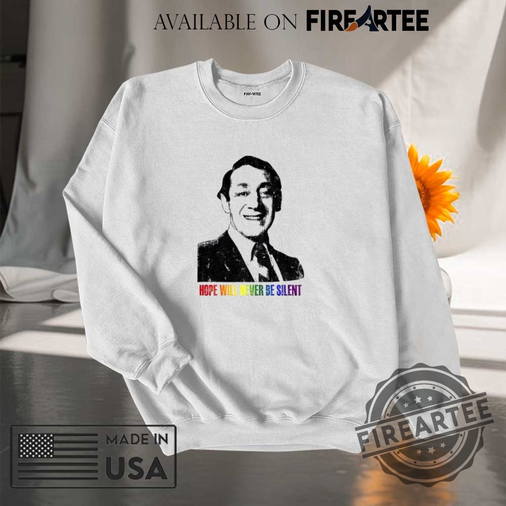 Pride Month Harvey Milk Hope Will Never Be Silent Lgbt Shirt 7 Pride Month Harvey Milk hope will never be silent LGBT shirt
