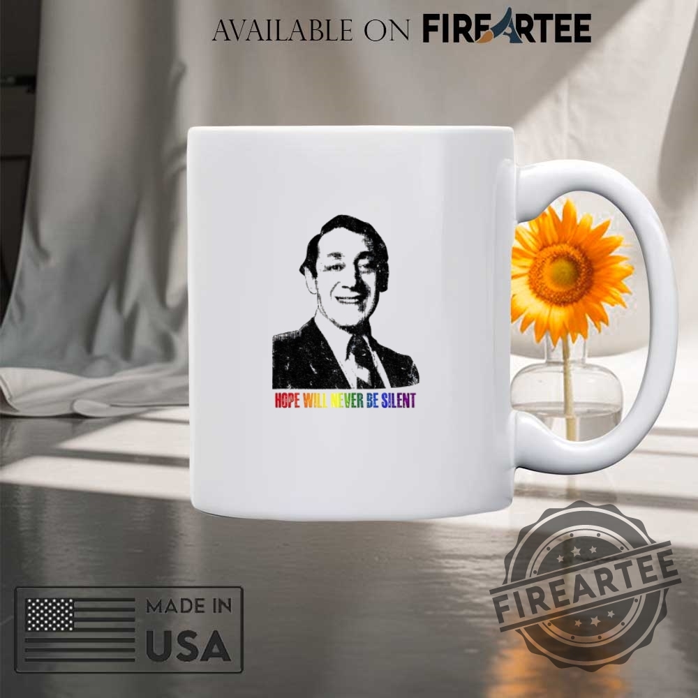Pride Month Harvey Milk Hope Will Never Be Silent Lgbt Shirt 8 Pride Month Harvey Milk hope will never be silent LGBT shirt