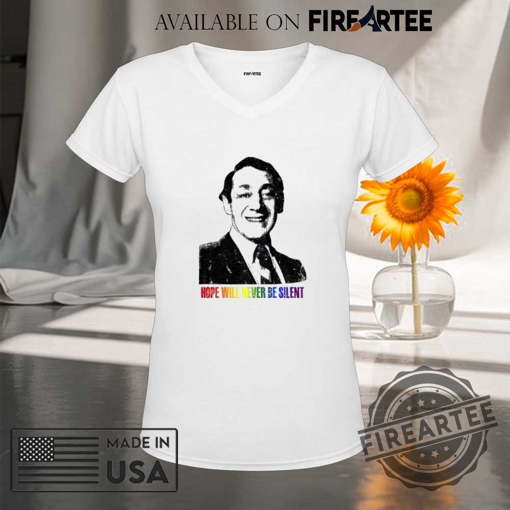 Pride Month Harvey Milk Hope Will Never Be Silent Lgbt Shirt 9 Pride Month Harvey Milk hope will never be silent LGBT shirt