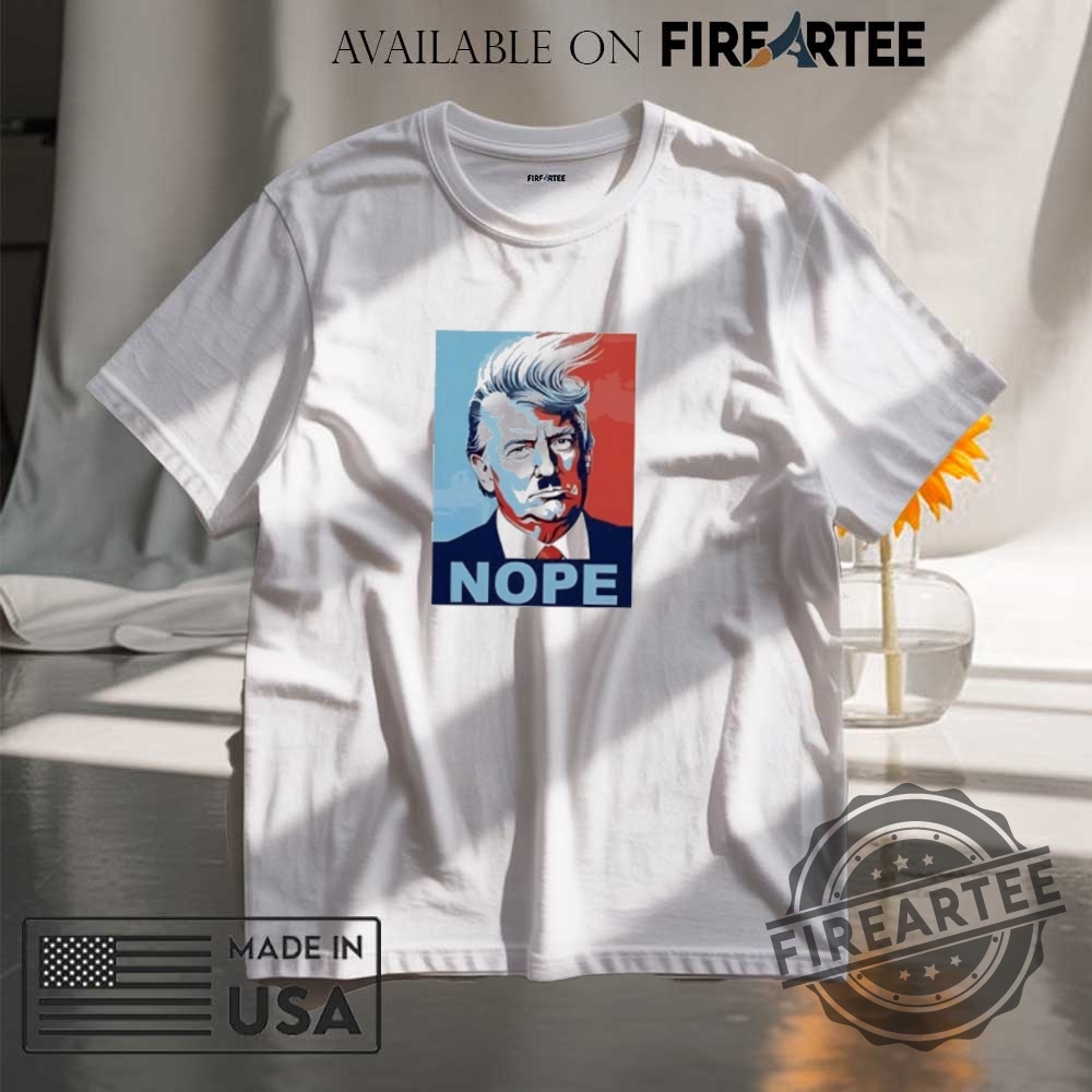 "Expressive Apparel: Shirts and Hats That Make Bold Statements" 17 Resistance Nope To Fascism Trump Hitler Shirt