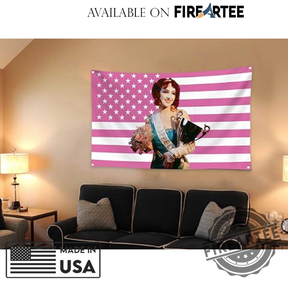 Chappell Star Roan Flag Pink American Flag 5 Chappell Star Roan Flag Pink American Flag