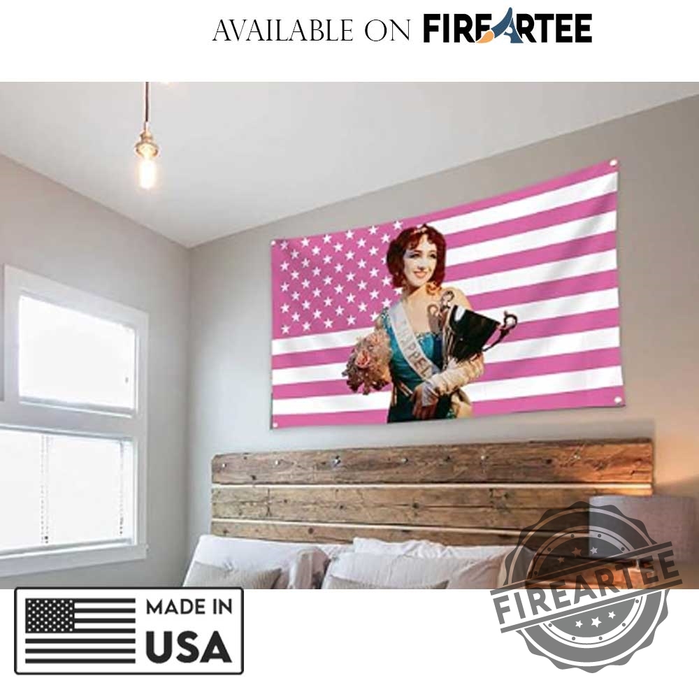 Chappell Star Roan Flag Pink American Flag 6 Chappell Star Roan Flag Pink American Flag