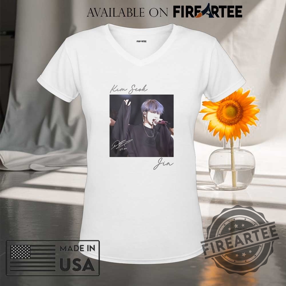 Kim Seokjin Bts Signature Shirt 9 Kim Seokjin BTS signature shirt