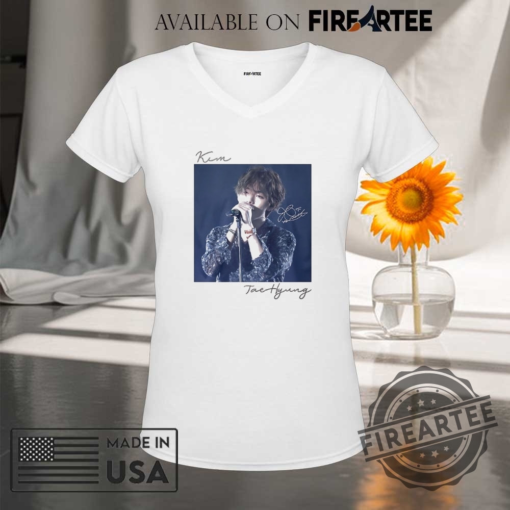 Kim Taehyung Bts Signature Shirt 9 Kim Taehyung BTS signature shirt