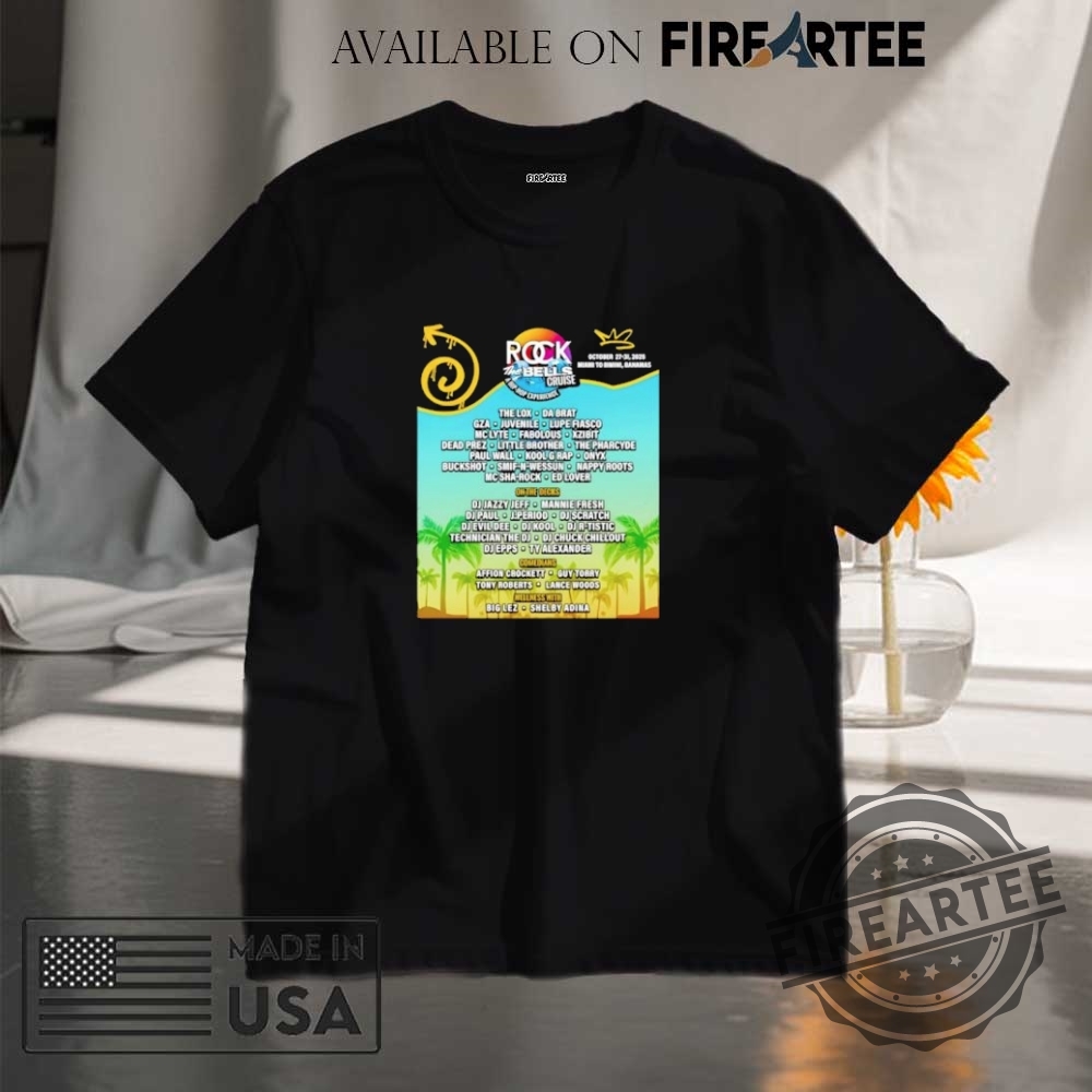 "Top 5 Trendy Sabrina Carpenter and BTS Flag Shirts for 2023" 16 Rock The Bells Cruise 2025 Poster Shirt