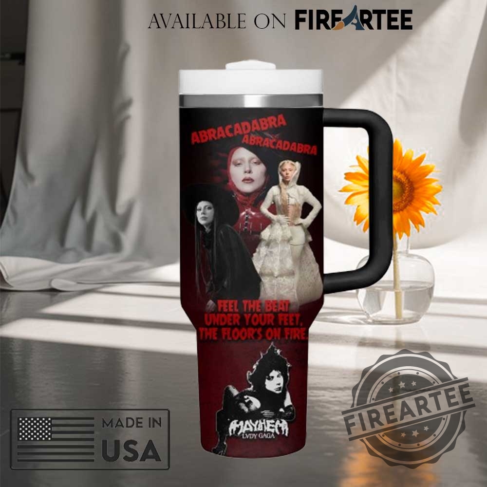 Lady Gaga Mayhem Tumbler Custom Fan Edition Travel Cup With Handle 5 Lady Gaga Mayhem Tumbler – Custom Fan Edition Travel Cup with Handle