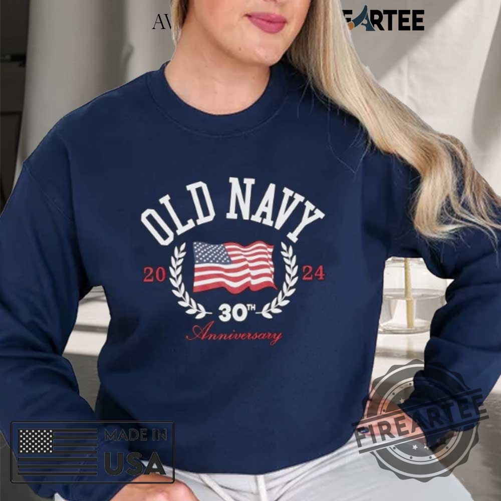 "Unique Graphic Tees: Dragons, Porsches, and Tribute Shirts 2023" 15 Old Navy Us Flag 2024 30Th Anniversary Sweatshirt