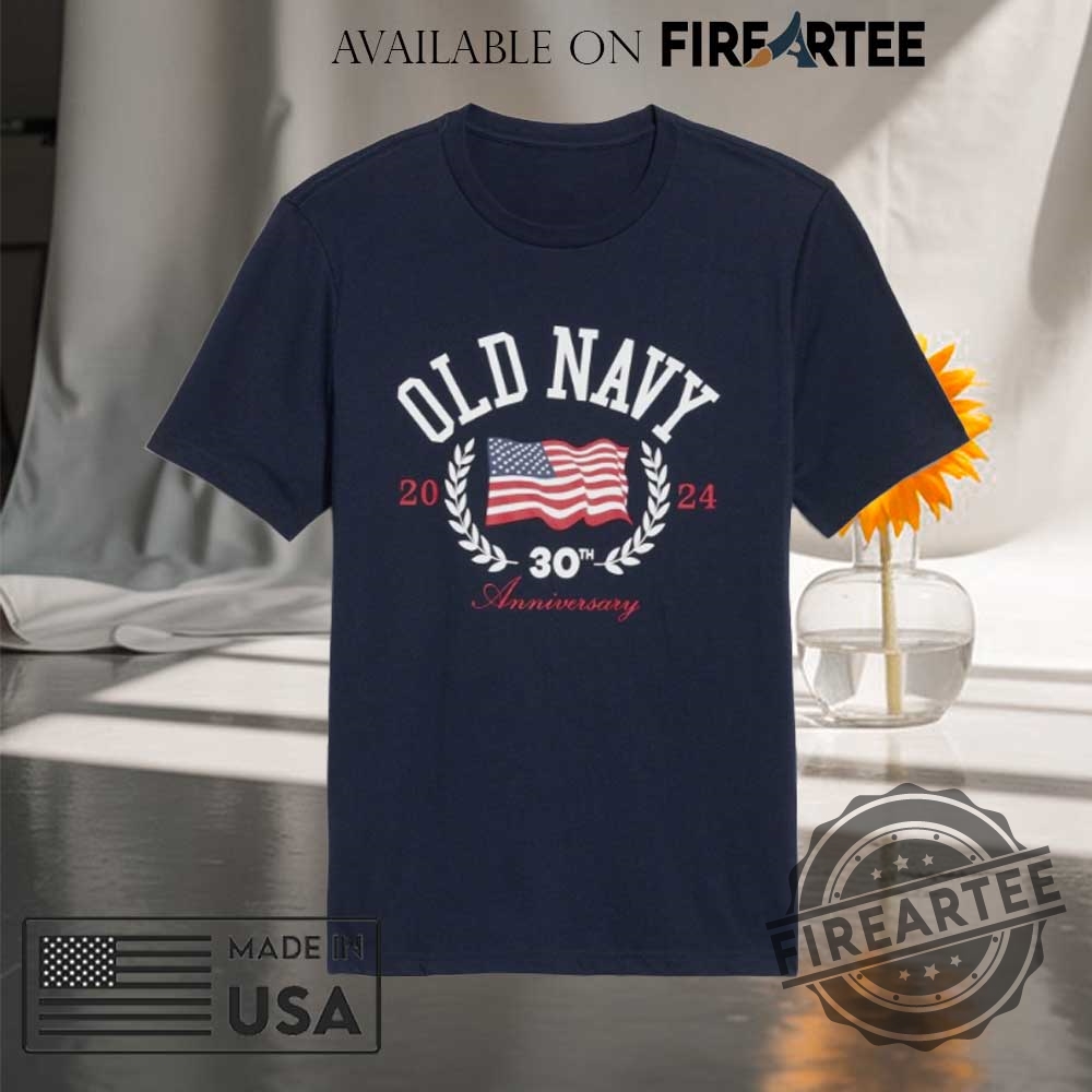 Old Navy Us Flag 2024 30Th Anniversary Sweatshirt 4 OLD NAVY US Flag 2024 30th Anniversary Sweatshirt