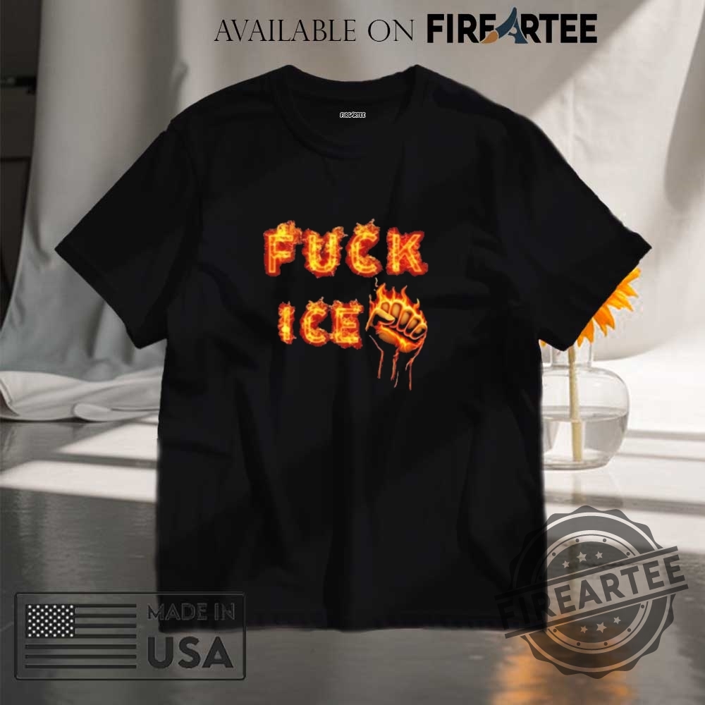 "Controversial Apparel: Make Tokyo Great Again Hat, BTS Controversy, More" 19 Fuck Ice Flame Shirt