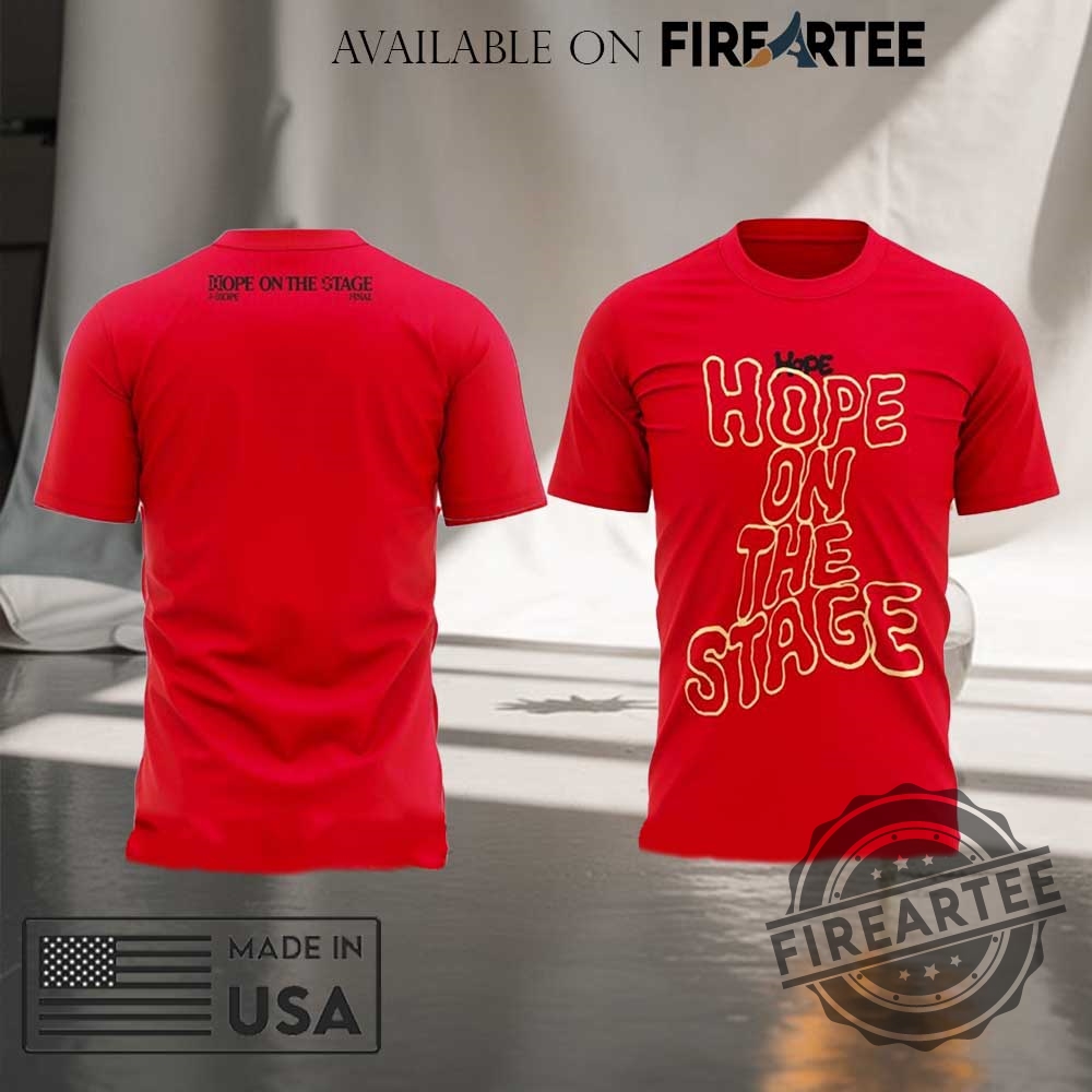 Jhope Tour Hope On The Stage Final Tshirt