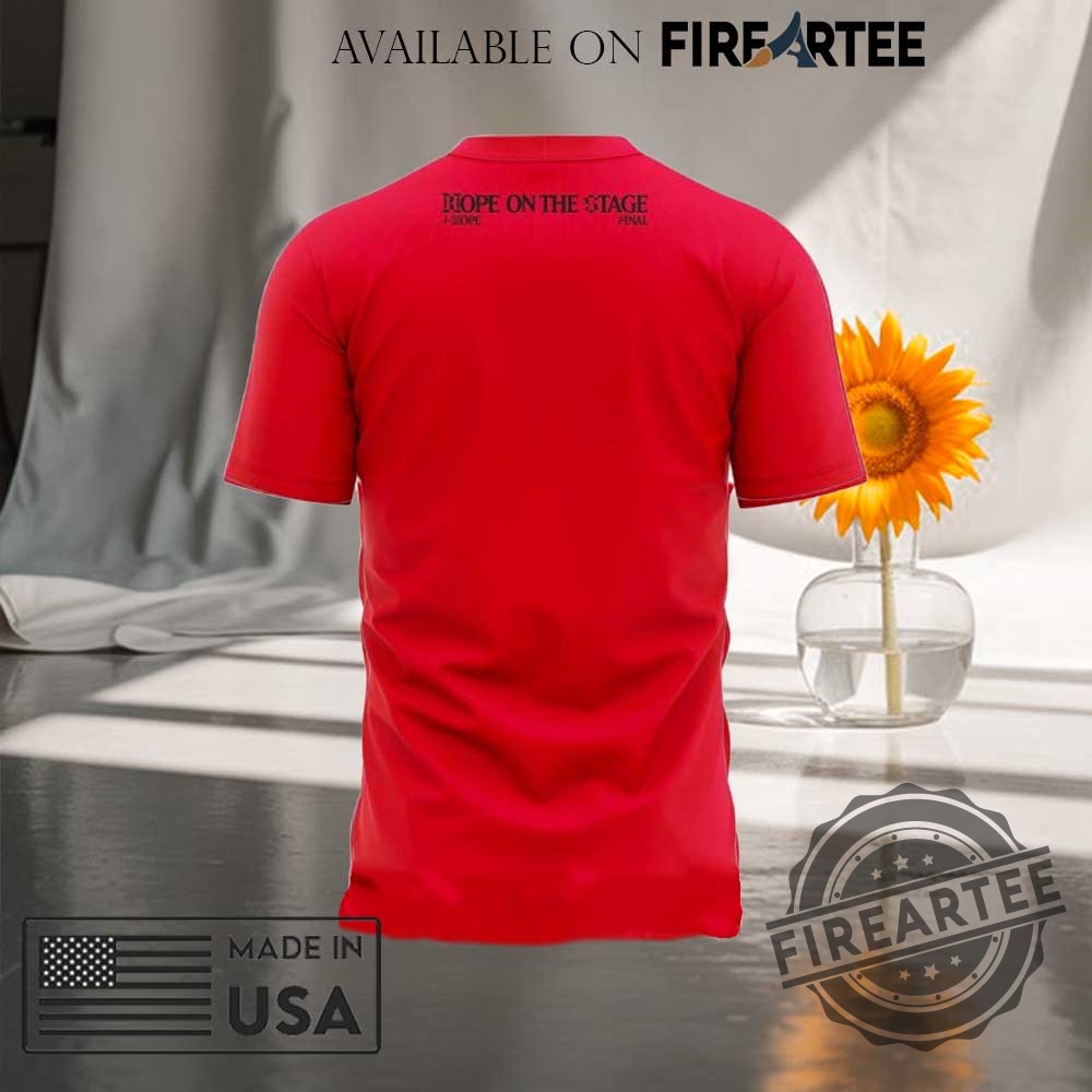 Jhope Tour Hope On The Stage Final Tshirt 5 J-Hope Tour Hope On The Stage Final T-shirt