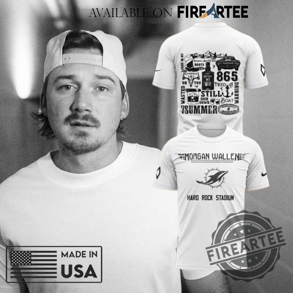 Miami Dolphins X Morgan Wallen Im The Problem Tour 2025 Shirt