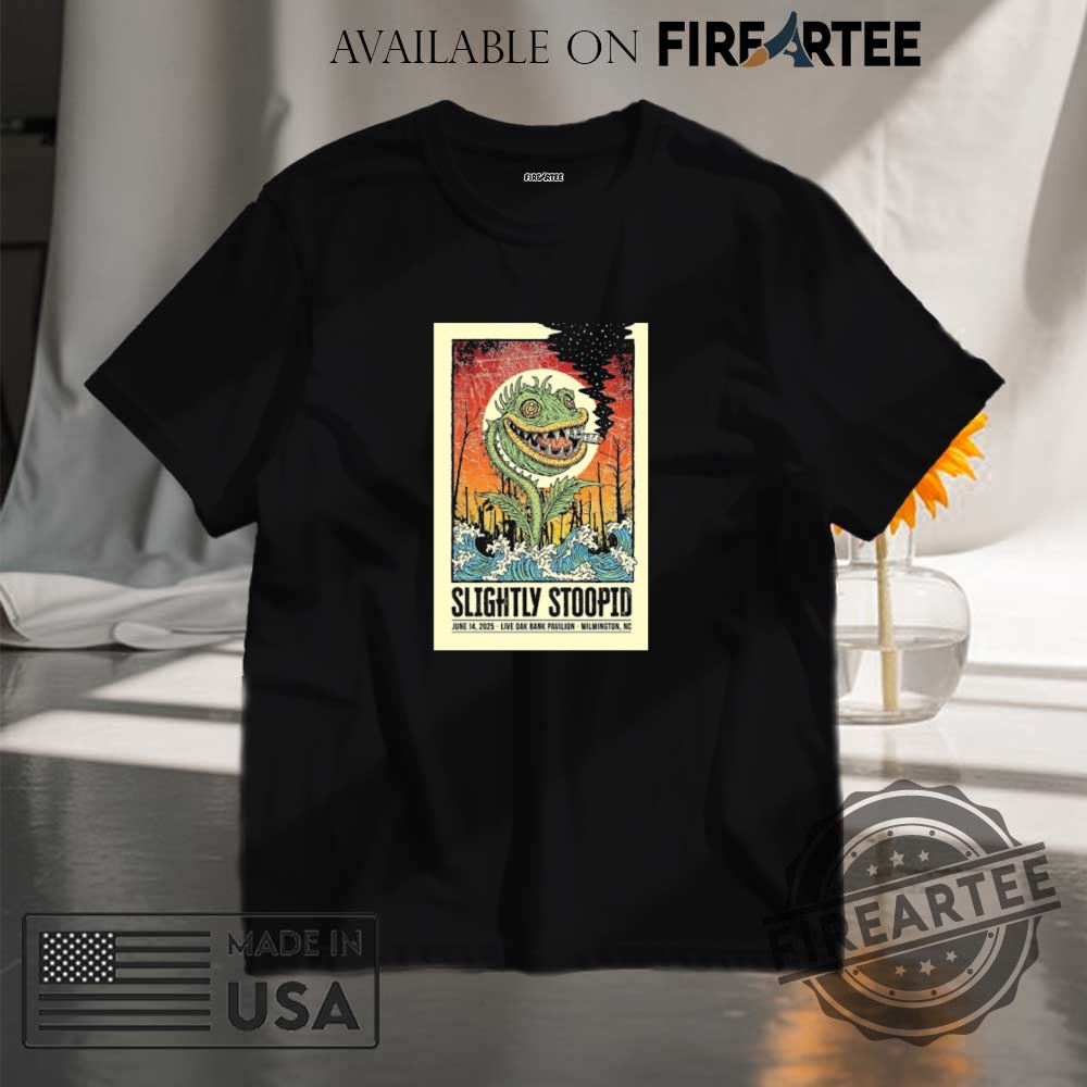 Slightly-Stoopid-June-14-2025-Live-Oak-Bank-Pavilion-Wilmington-Nc-Tour-Poster-Shirt-fireartee_1