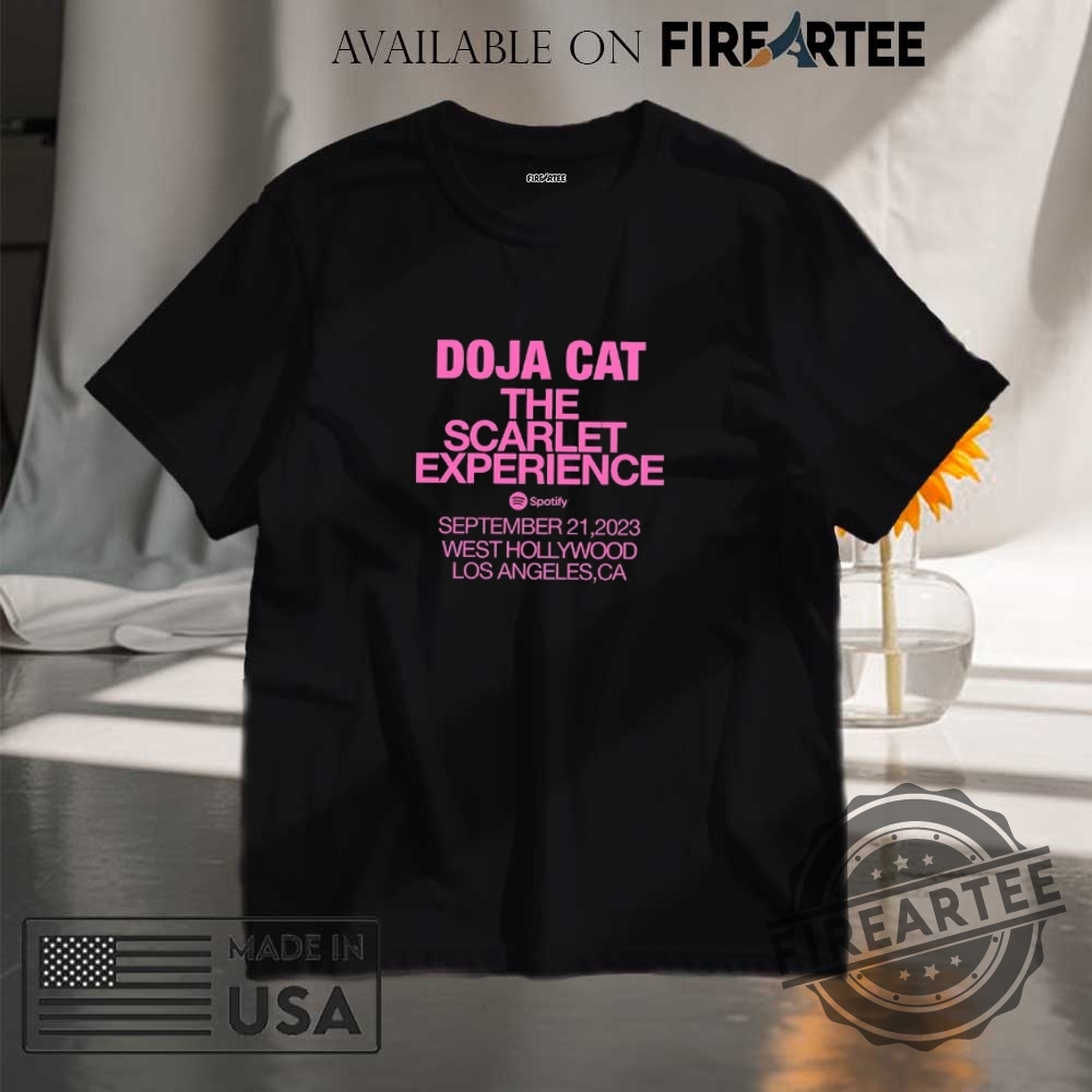 Doja Cat The Scarlet Experience Shirt