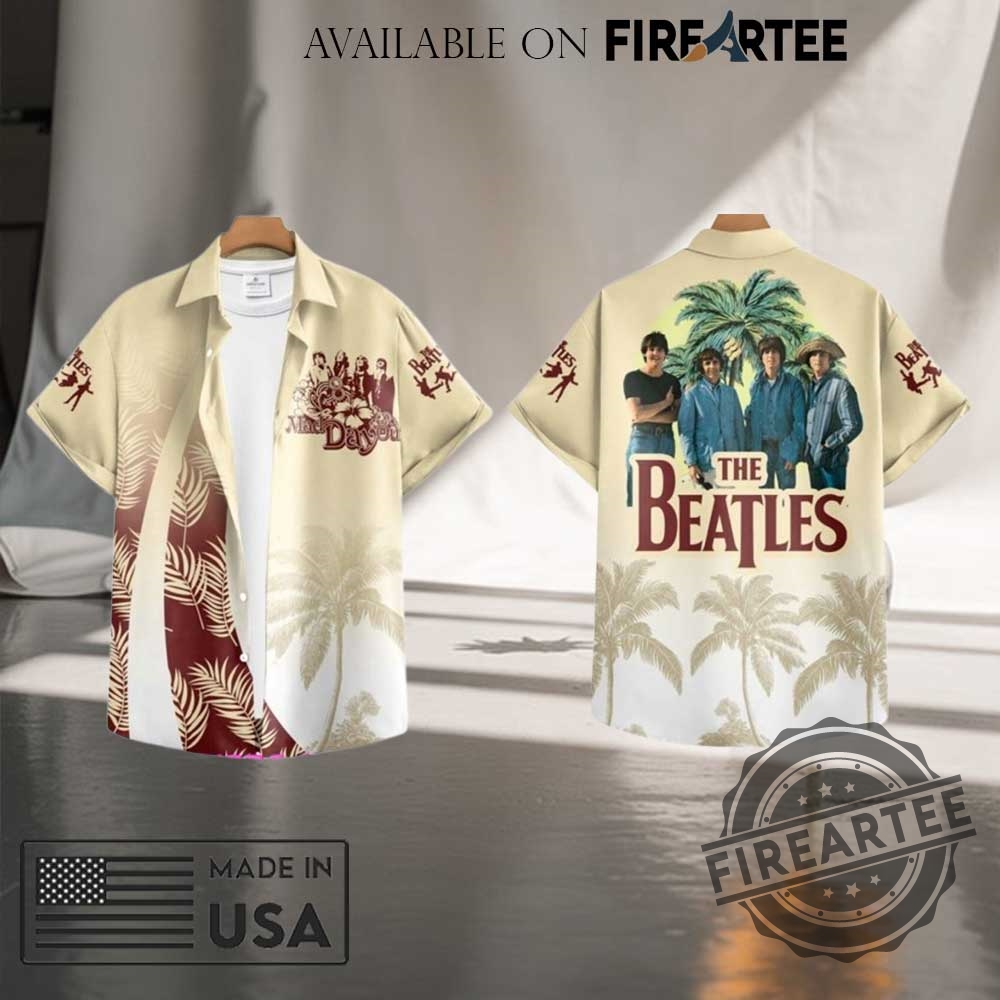 The Beatles Mad Day Out Special Hawaiian Shirt