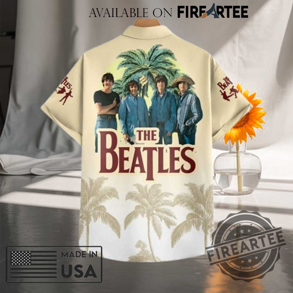 The Beatles Mad Day Out Special Hawaiian Shirt 5 The Beatles Mad Day Out Special Hawaiian Shirt