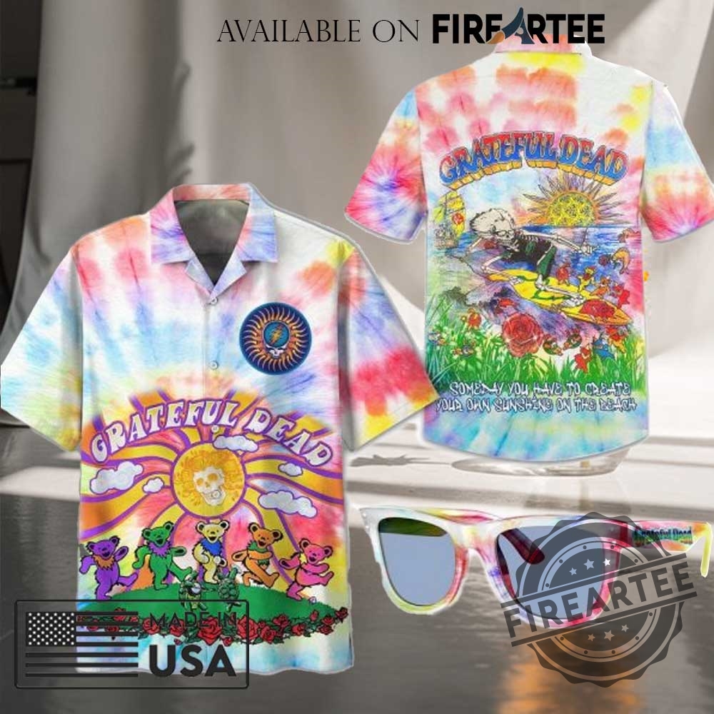 Grateful Dead Sunshine Hawaiian Shirt 4 Grateful Dead Sunshine Hawaiian Shirt