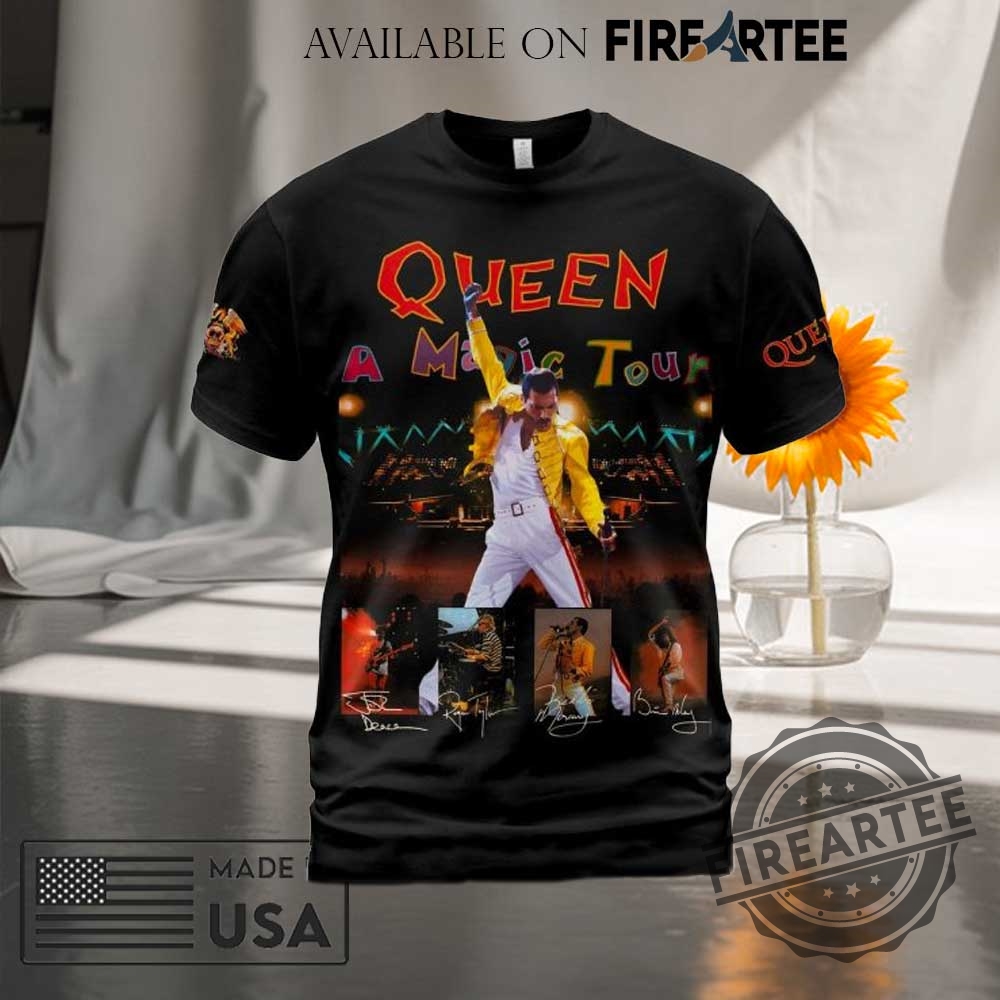 Queen Magic Tour 1986 Shirt 6 Queen Magic Tour 1986 Shirt