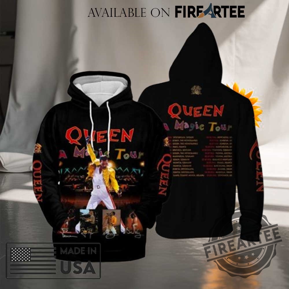 Queen Magic Tour 1986 Shirt 9 Queen Magic Tour 1986 Shirt