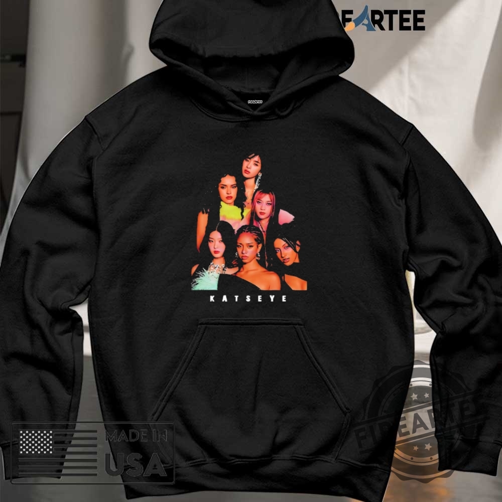 Katseye Kpop Girl Group Portrait Shirt 6 Katseye Kpop Girl Group portrait shirt
