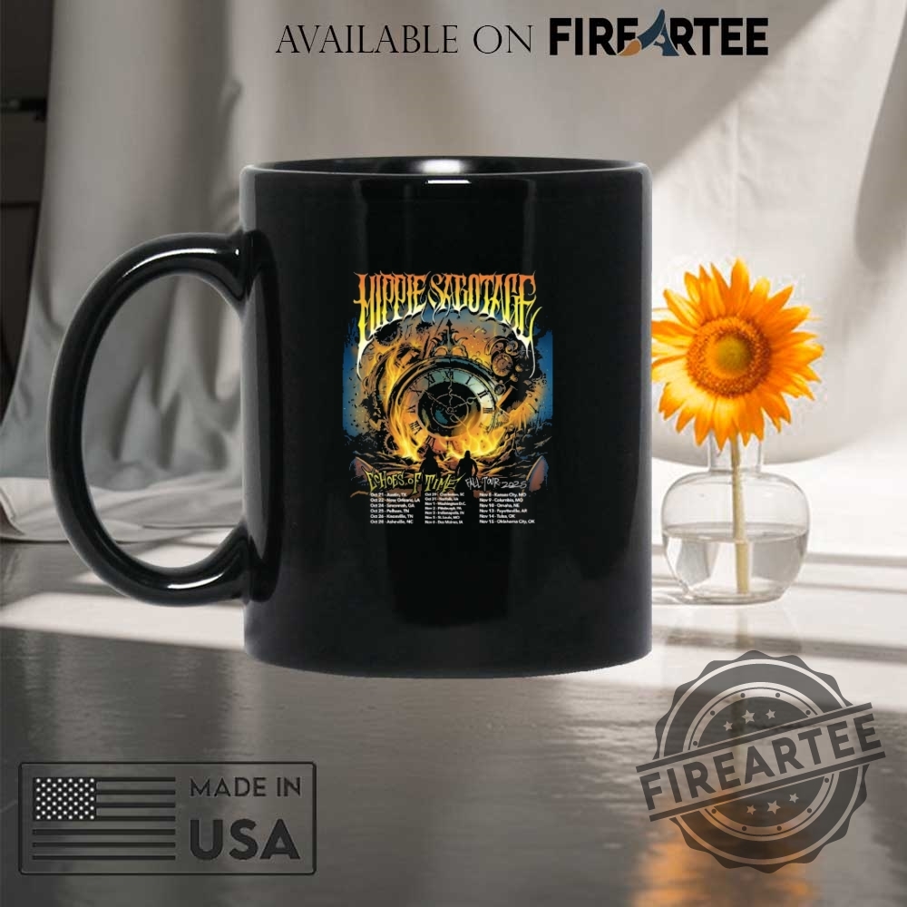 The Hippies Echoes Of Time Fall Tour 2025 Poster Shirt 8 The Hippies Echoes Of Time Fall Tour 2025 Poster Shirt