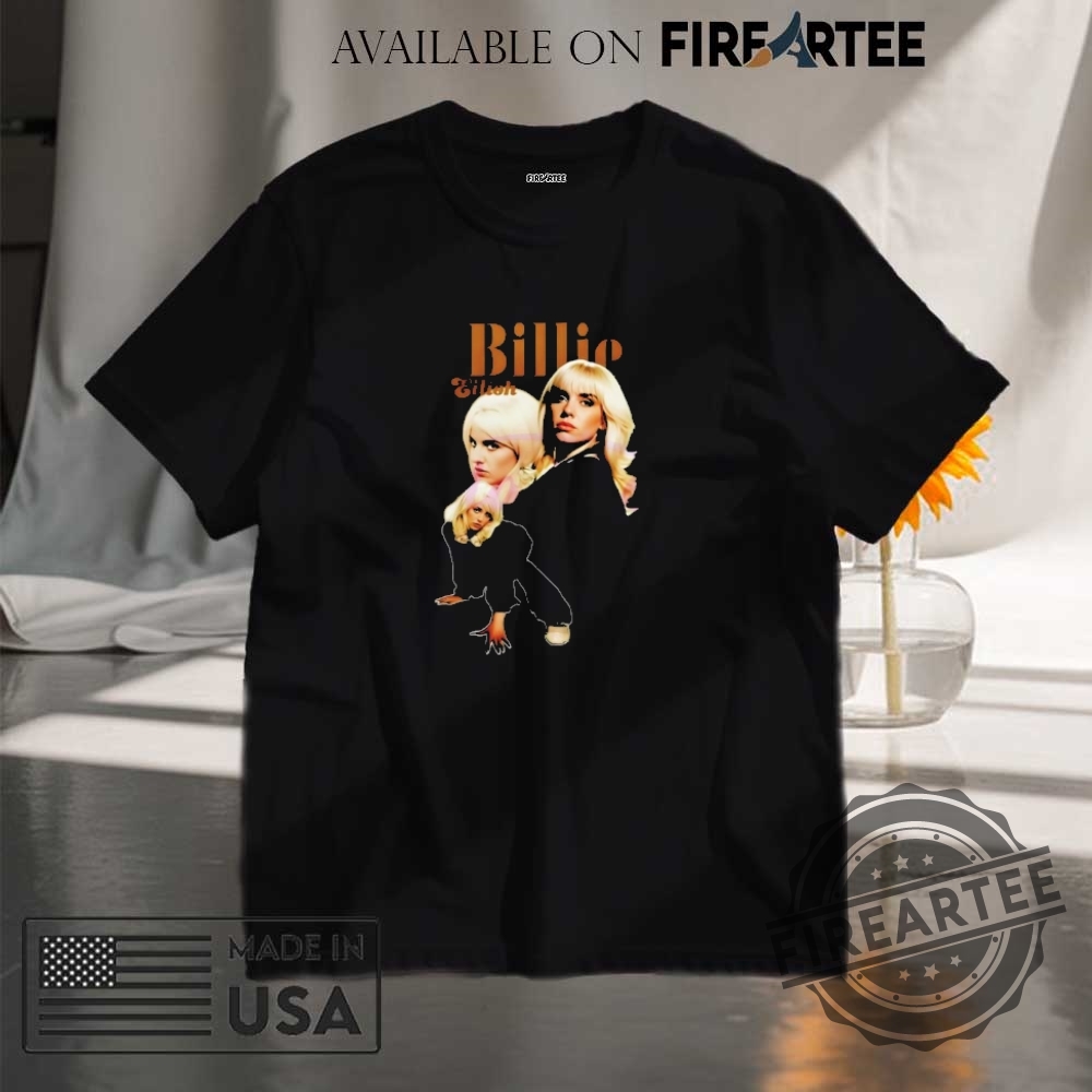 "Top 2025 Concert and Sports Tees: Ultimate Fan Gear Guide" 13 Billie Eilish Blonde Era Trio Portrait Shirt