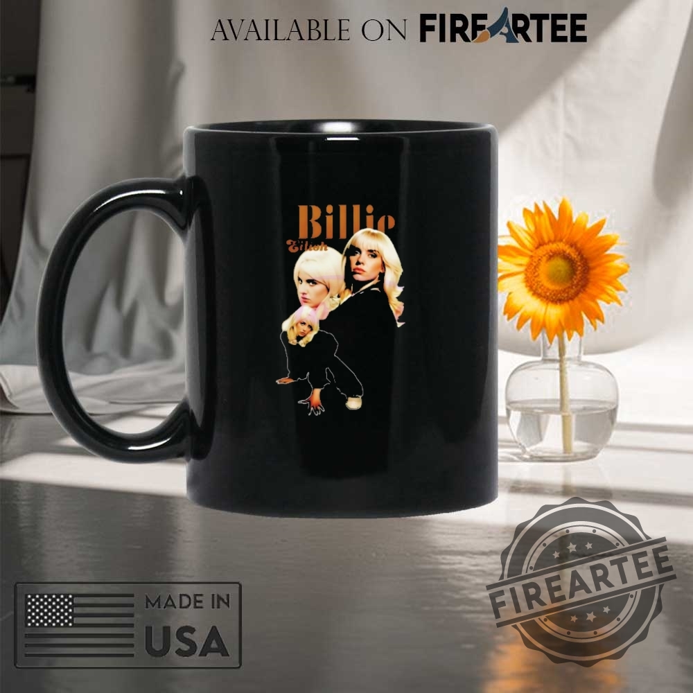 Billie Eilish Blonde Era Trio Portrait Shirt 8 Billie Eilish Blonde Era Trio portrait shirt