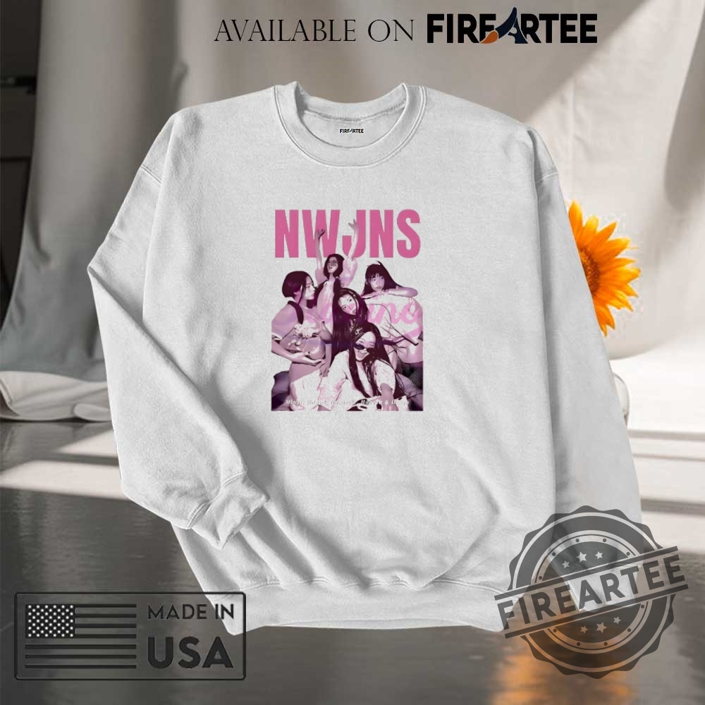 Newjeans Kpop Group Shirt 7 Newjeans Kpop group shirt