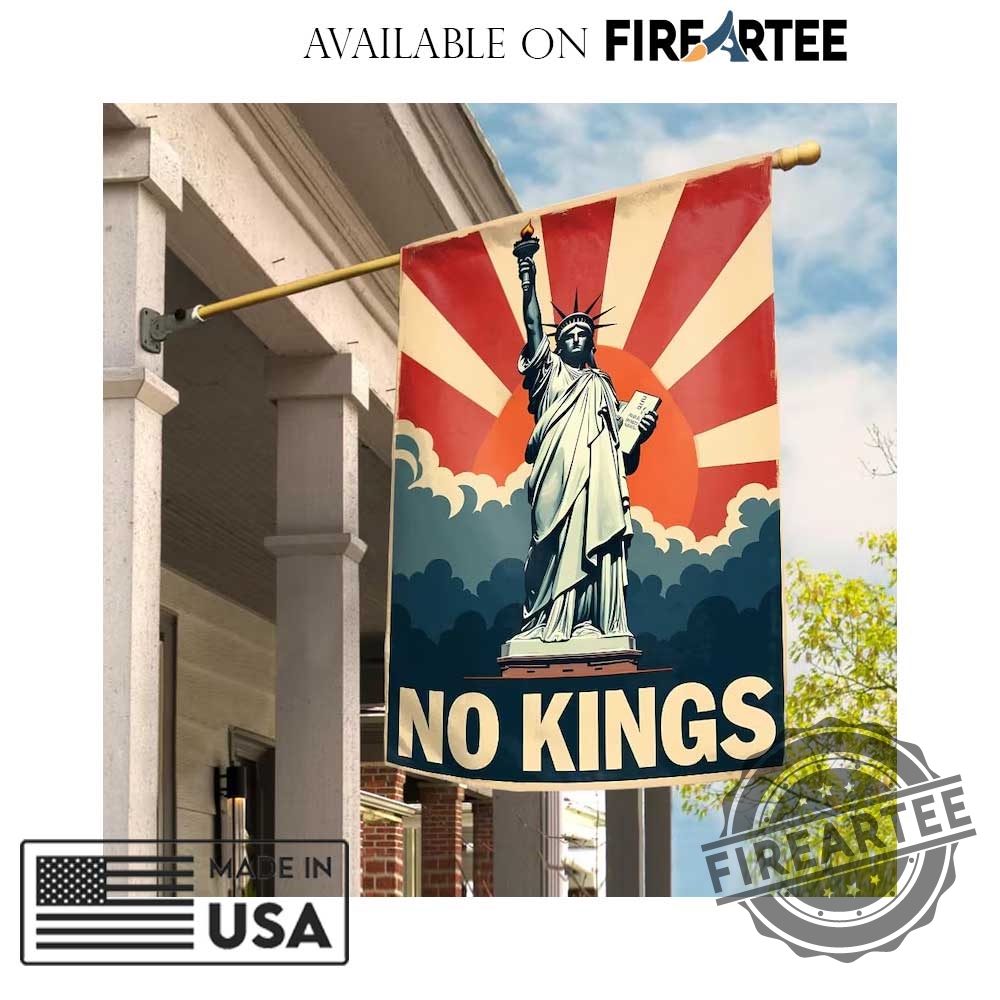No Kings In America Garden Flag 5 No Kings In America Garden Flag