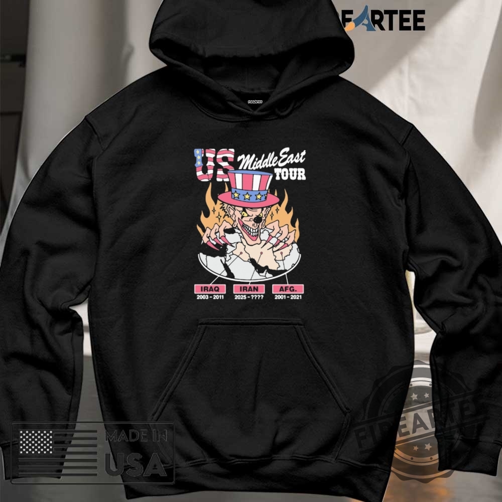 Us Middle East Tour Shirt 6 US Middle East Tour Shirt