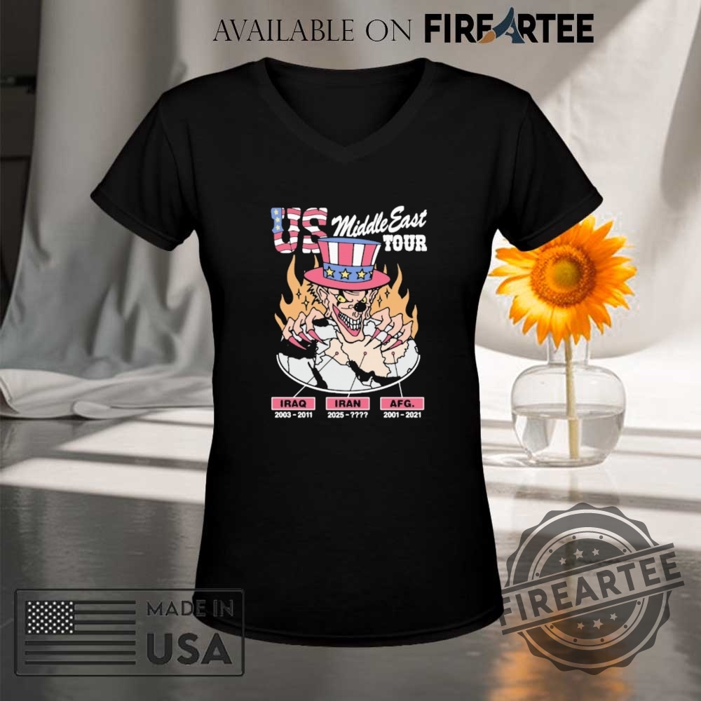 Us Middle East Tour Shirt 9 US Middle East Tour Shirt